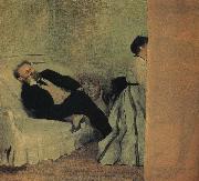 Edgar Degas Mr Edward and Mis Edward Germany oil painting artist